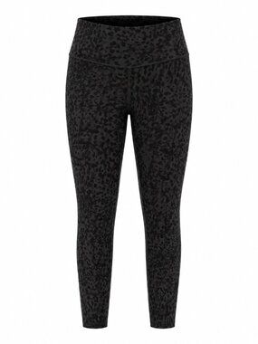 Old Navy PowerSoft Black Cheetah High-Rise Leggings Women’s XL